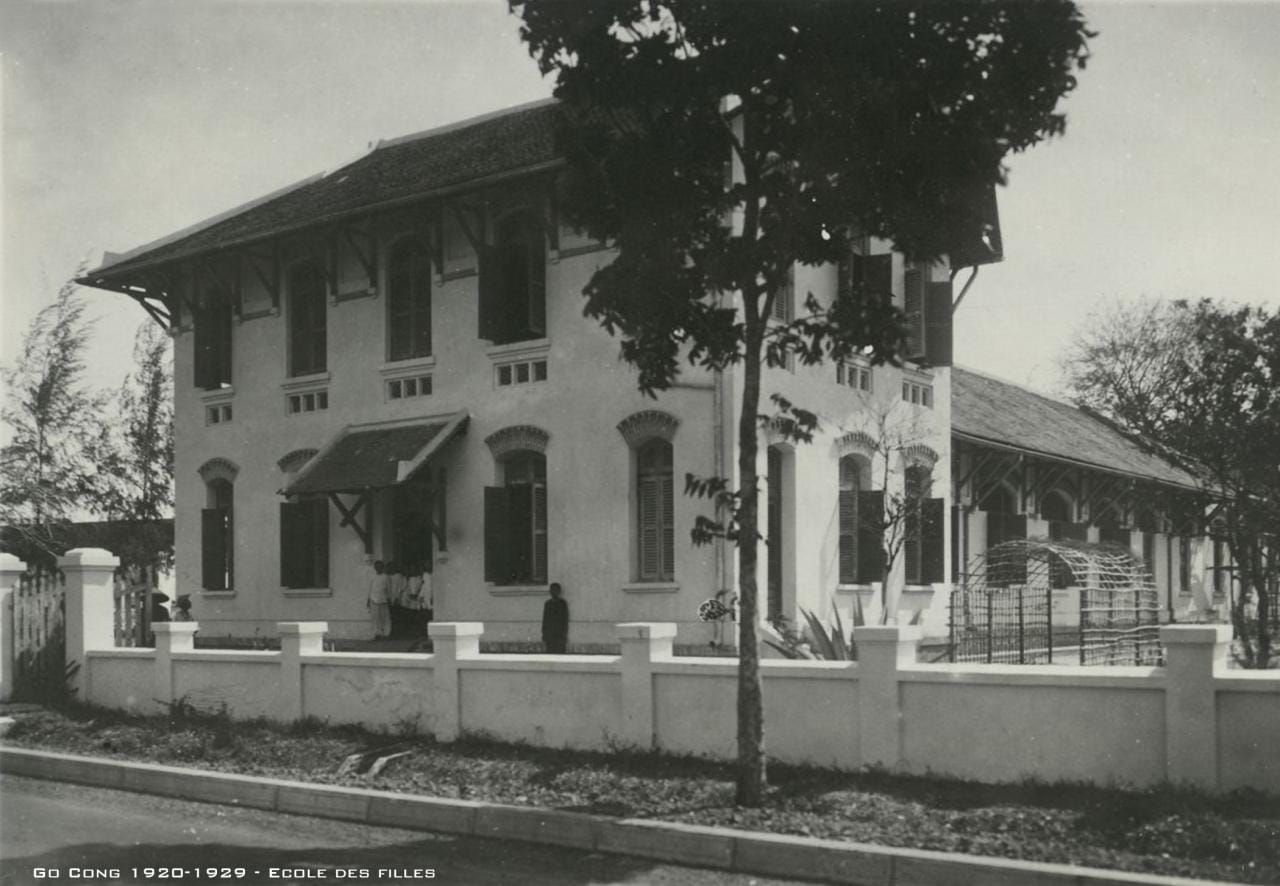 Go Cong thap nien 1920 03 1 Hình ảnh hiếm về mảnh đất Gò Công thập niên 1920