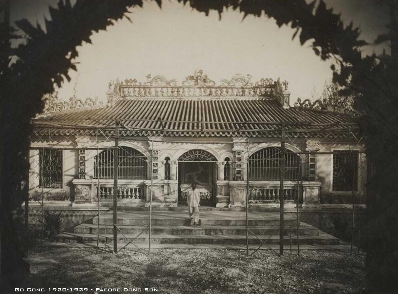 1748207996 164514 13476480 n07 37611330021 go cong 1920 1929 pagode dong son chua dong son 1 Vài tấm ảnh Gò Công Xưa