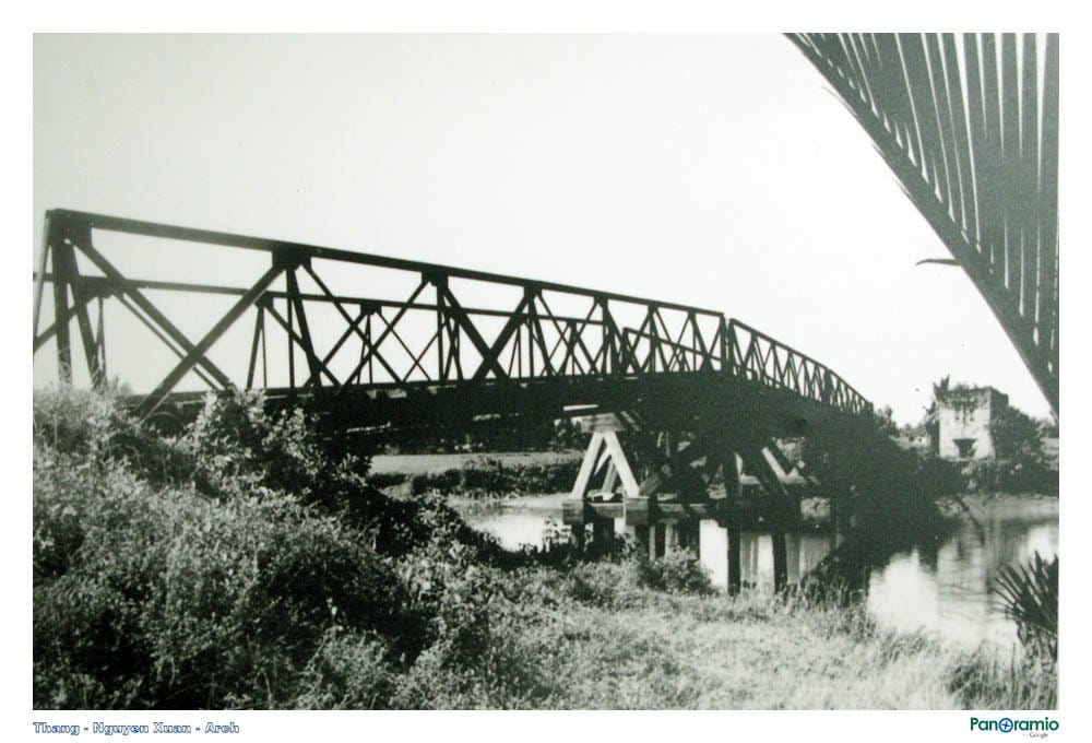 cau go cong bridge ngay truoc truong thanh quan 9 Gò Công Xưa – Cầu Tàu